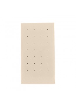 Expositor para 14 pares de pendientes personalizado en nappa para joyeria bisuteria y joyas cd-p121