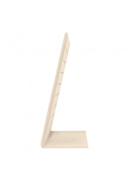 Expositor para 14 pares de pendientes personalizado en nappa para joyeria bisuteria y joyas cd-p121