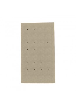 Expositor para 14 pares de pendientes personalizado en nappa para joyeria bisuteria y joyas cd-p121