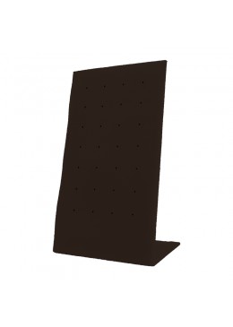 Expositor para 14 pares de pendientes personalizado en nappa para joyeria bisuteria y joyas cd-p121