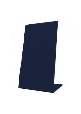 Expositor para 14 pares de pendientes personalizado en nappa para joyeria bisuteria y joyas cd-p121