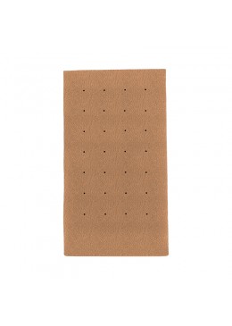 Expositor para 14 pares de pendientes personalizado en nappa para joyeria bisuteria y joyas cd-p121