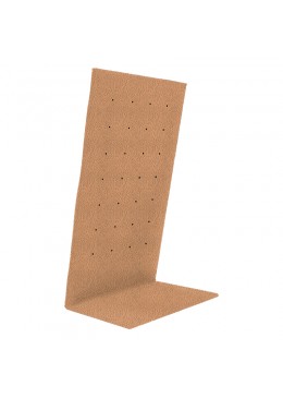 Expositor para 14 pares de pendientes personalizado en nappa para joyeria bisuteria y joyas cd-p121