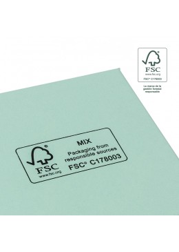 Caja eco FSC® de carton de joyeria bisuteria F40