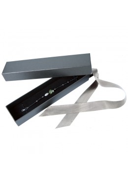 Caja de carton con lazo para pulsera de joyeria bisuteria y joyas TF3