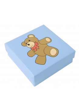 Caja de carton para pendientes y colgante chupetero de bebe infantil para joyas joyeria y bisuteria SP81 
