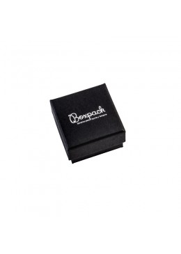 Caja de carton forrada de papel para anillo sortija de joyeria y bisuteria EP-42