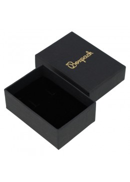 Caja negra para pendientes o colgante 50x70x20 mm. EP-88-N