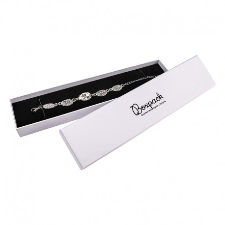 Caja de carton para pulsera extendida de joyeria bisuteria y joyas MP50