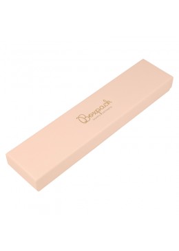 Caja de cartón rosa cerrada para pulsera extendida de joyería bisutería y joyas 235x54x26 mm PI-51