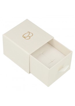 CAJA SORTIJA O PENDIENTES 55x50x42 Mm. BLANCA SG-1