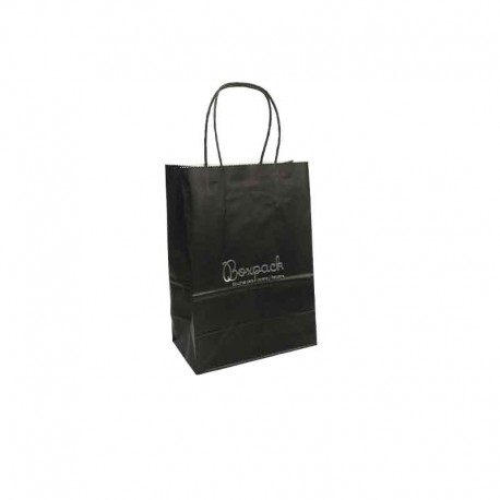 Bolsa de papel mate para joyeria bisuteria y relojeria