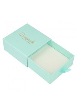 CAJA PARA PENDIENTES Y COLGANTE 90x87x40 Mm AGUAMARINA SG-3-AQ-AQ