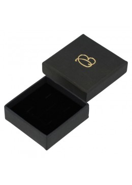 Caja de cartón para anillo o pendientes para joyería, bisutería joyas PT-45