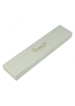Caja de cartón para pulsera extendida de joyeria bisuteria y joyas color gris 235x54x26 mm ST-51