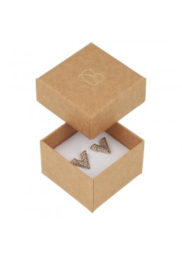 Caja de carton para anillo sortija de joyeria y bisuteria NT-42