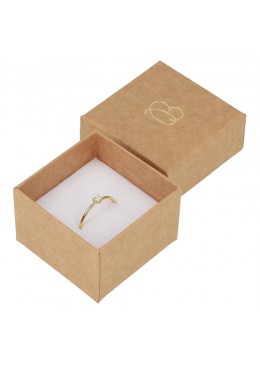 Caja de carton para anillo sortija de joyeria y bisuteria NT-42