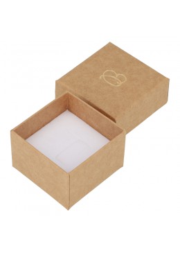 Caja de carton para anillo sortija de joyeria y bisuteria NT-42