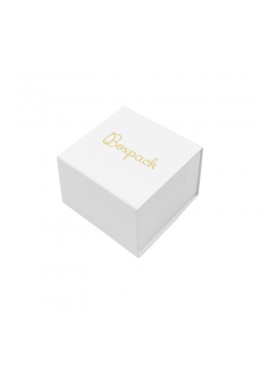 Caja de carton forrada de papel para anillo sortija de joyeria y bisuteria SL-42