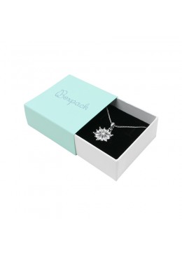 Caja de carton para pendientes, anillo o colgante de joyeria y bisuteria SL-61