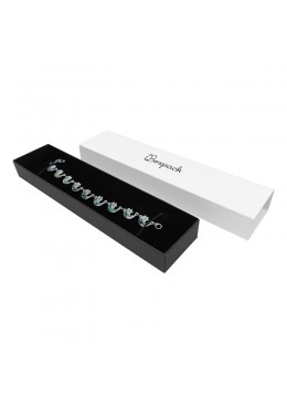 Caja de carton para pulsera extendida de joyeria y bisuteria SL-51