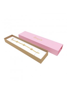 Caja de carton para pulsera extendida de joyeria y bisuteria SL-51