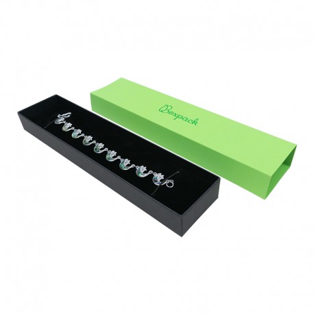 Caja de carton para pulsera extendida de joyeria y bisuteria SL-51