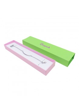 Caja de carton para pulsera extendida de joyeria y bisuteria SL-51