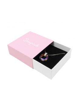 Caja de carton para pendientes, anillo o colgante de joyeria y bisuteria SL-81