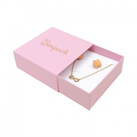 Caja de carton para pendientes, anillo o colgante de joyeria y bisuteria SL-81