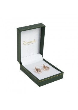 Estuche forrado de imitacion piel para pendientes de joyeria bisuteria y joyas J-04-P