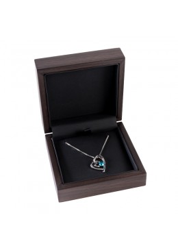 ESTUCHE MADERA COLGANTE NOGAL 90x90x36 mm CU4
