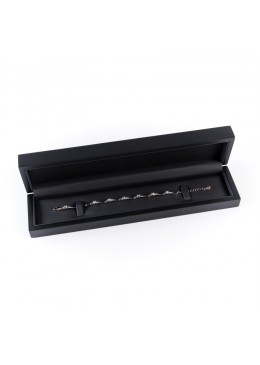ESTUCHE MADERA PULSERA NEGRO 250X37X32 mm CU5