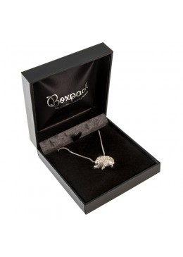 Estuche forrado en imitacion piel para colgante de joyeria bisuteria y joyas C-4-C