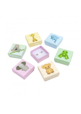 Caja de carton para pendientes infantil para joyas joyeria y bisuteria AN-40