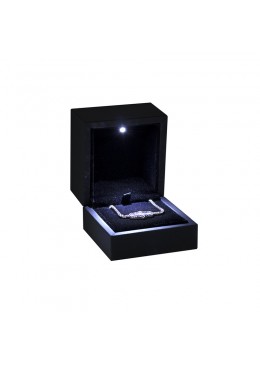 Estuche colgante con luz led para joyeria bisuteria joyas 60X65X50mm LE-13