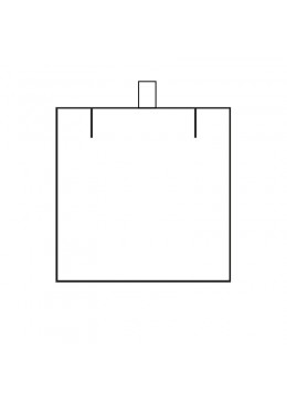 Estuche colgante con luz led para joyeria bisuteria joyas 60X65X50mm LE-13