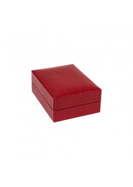 Estuche para pendientes de joyeria bisuteria 60x80x32mm rojo LZ-3-P