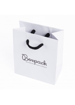 Bolsa de papel mate para joyeria bisuteria y relojeria B-M