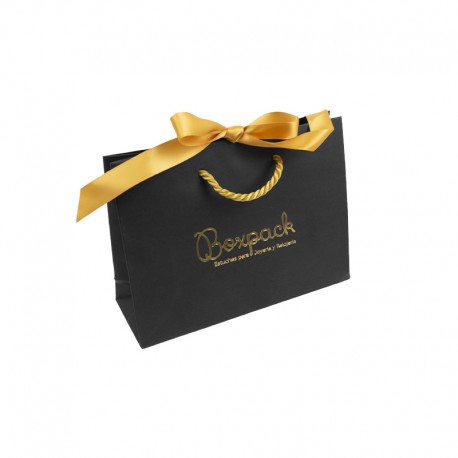 Bolsa ribbons de papel mate para joyeria bisuteria y relojeria BR-MA