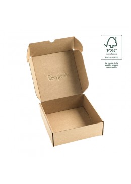 CAJA FSC® PARA ENVIO JOYERIA 175x175x60 mm FCE-175 