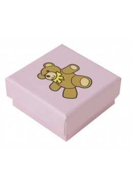 Caja de carton para pendientes de bebe infantil para joyas joyeria y bisuteria SP41 