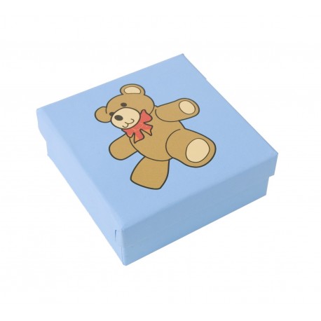 Caja de carton para pendientes de bebe infantil para joyas joyeria y bisuteria SP41 