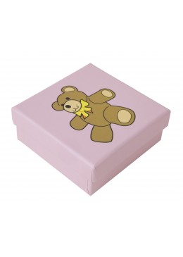 Caja de carton para pendientes y colgante de bebe infantil para joyas joyeria y bisuteria SP61 