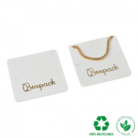 INTERIOR ECO PARA COLGANTE Y PULSERA 65X65 mm BLANCO IC-Z8-C