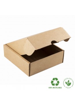 CAJA PARA ENVIO PARA JOYERIA ABIERTA 130x130x45 mm CE-130 