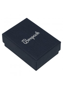 Caja azul para pendientes o colgante 50x70x20 mm. EP-88-A