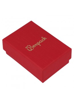 EP-88-R Caja roja para pendientes o colgante 50x70x20 mm.