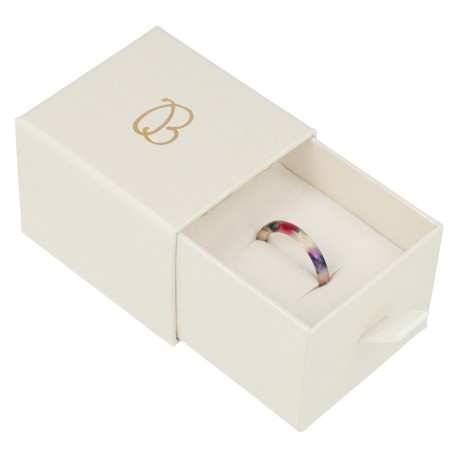 CAJA PARA ANILLO O PENDIENTES 55x50x42 Mm. SG-1-B-B