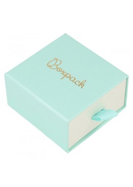 CAJA COLGANTE Y PENDIENTES 73x70x40 Mm. AGUAMARINA SG-2-AQ-B
